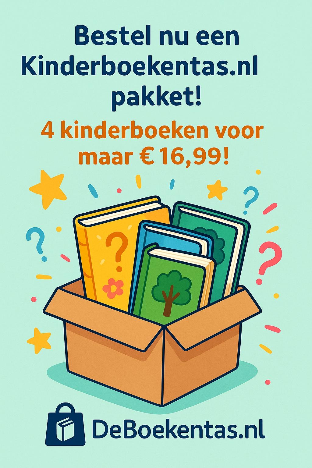 boekentaspakket - Kinderboeken 2-5 jaar | 4 boeken voor 16,99-π