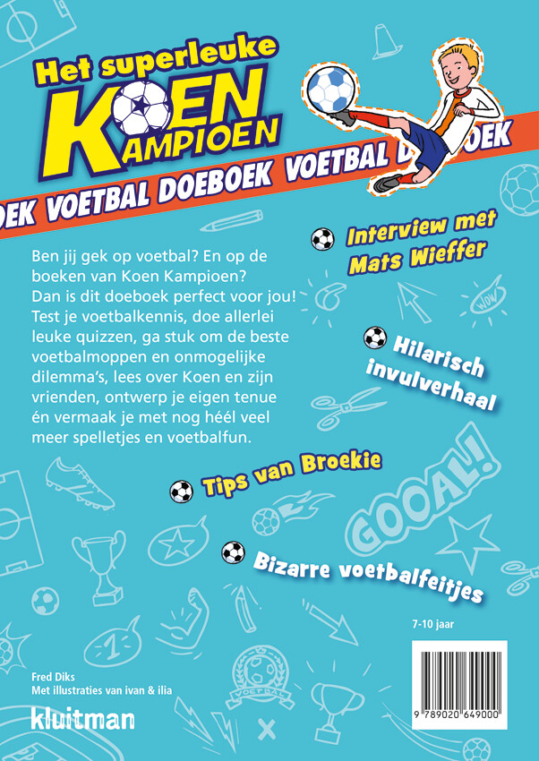 Het superleuke Koen Kampioen voetbal doeboek - Image 2