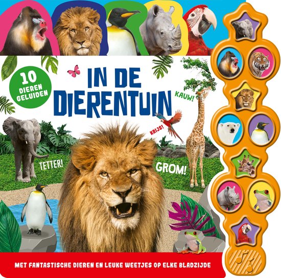 In de dierentuin - geluidenboek