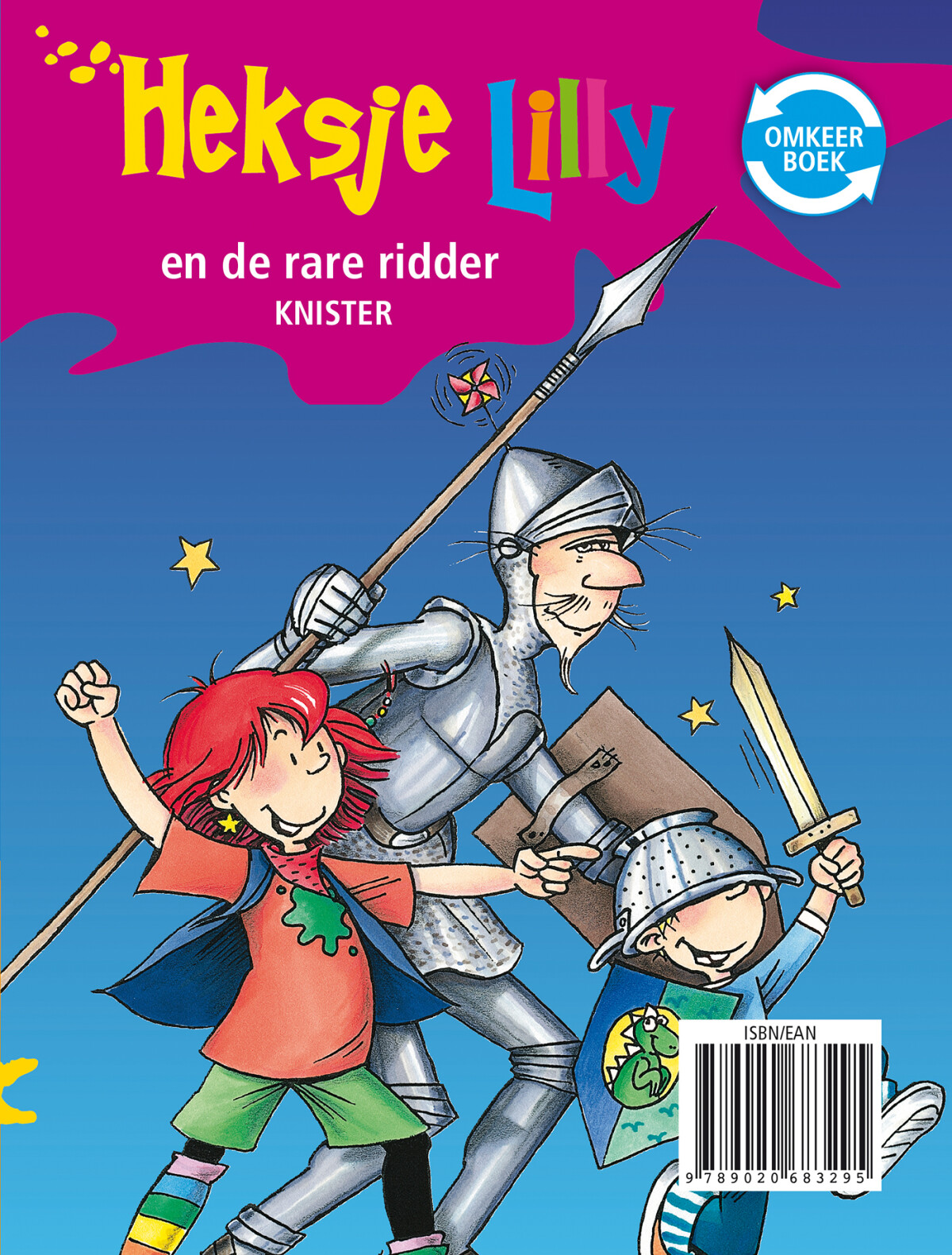 Heksje Lilly omkeerboek - Draakje in de klas ; Heksje Lilly en de rare ridder - Image 2