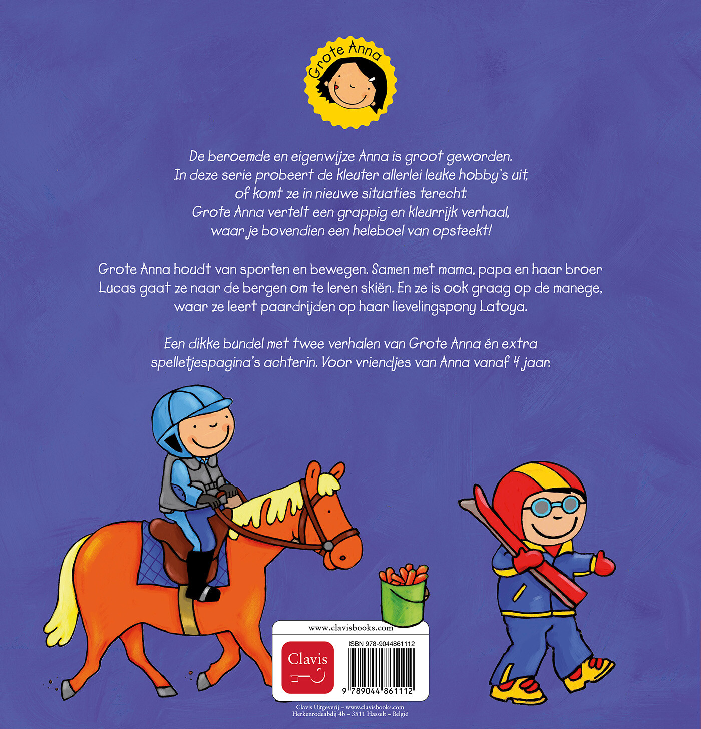 Grote Anna - Grote Anna leert skiën ; Grote Anna leert paardrijden - Image 2