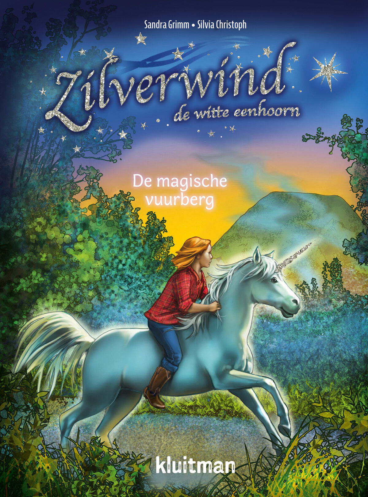 Zilverwind, de witte eenhoorn - De magische vuurberg