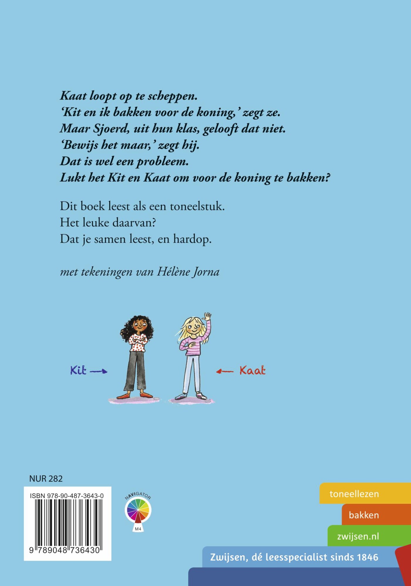 Toneellezen - Kit en Kaat bakken stiekem voor de koning! - Image 2